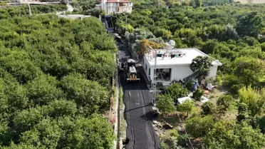 Arsuz'da Engelli Çocuğa Asfalt Yol