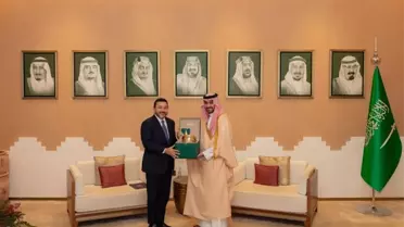 ICYF Başkanı Taha Ayhan Riyad'da Görüştü