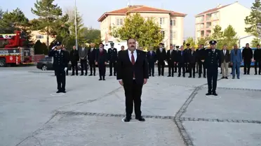 Eskişehir'de Atatürk'ün Ölüm Yıl Dönümü Anma Töreni