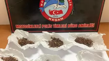 Keşan'da Uyuşturucu Tütün Ele Geçirildi
