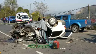 Ordu'da Trafik Kazası: Baba Hayatını Kaybetti