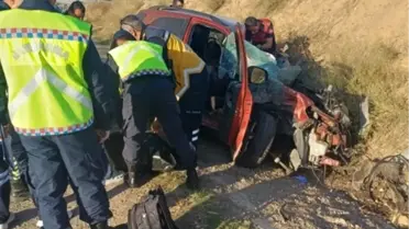 Kırşehir'de Trafik Kazası: 1 Ölü, 1 Yaralı