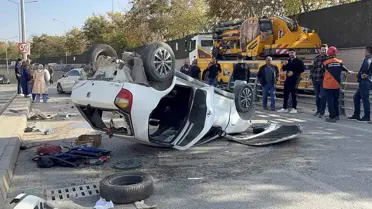 Elazığ'da Kaza: 2 Yaralı