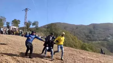 Dumanlı Yaylası Festivali'nde Paraşüt Kazası