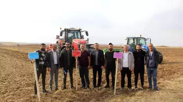 Sivas'ta Yeni Buğday Çeşitleri Ekildi