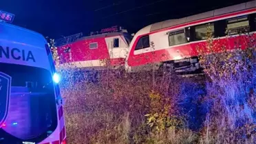 Slovakya'da Tren Kazası: 18 Yaralı