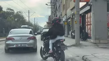 Eskişehir'de Gürültülü Motosiklet Rahatsızlık Yarattı
