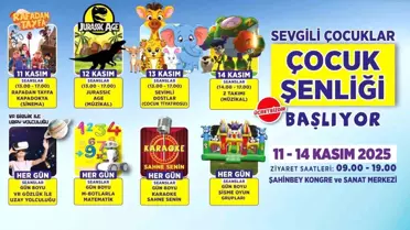 Şahinbey Belediyesi'nden Çocuk Şenliği Daveti