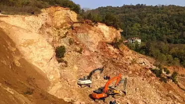 Fatsa'da Göçük Altında Arama Kurtarma Devam Ediyor