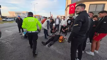 Manavgat'ta Motosiklet Kazası: Bir Yaralı