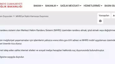 Bakanlıktan hastane randevusu alacak vatandaşlara kritik uyarı