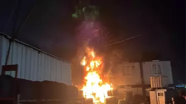 Başakşehir'de Yangın Paniği