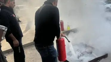 Batman'da Tekstil İşçilerine Yangın Eğitimi