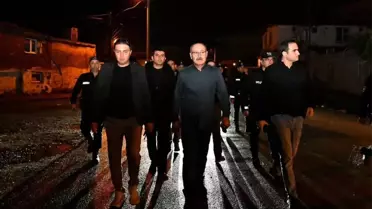 Aracını İl Emmiyet Müdürü'nün üzerine sürdü! Lastiklerine ateş edilerek durduruldu