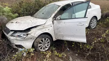 Bilecik'te Otomobil Devrildi: 2 Yaralı