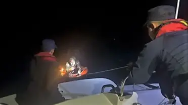 Bodrum'da Düzensiz Göçmen Kurtarıldı