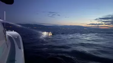 Ayvacık'ta 24 Düzensiz Göçmen Yakalandı