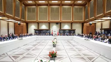 Cumhurbaşkanı Erdoğan, Dünya Ahıskalı Türkler Birliği Heyeti'ni kabul etti Açıklaması