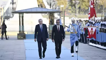 Erdoğan, KKTC Cumhurbaşkanı Erhürman ile Görüştü