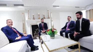 Fidan, Washington'da Suriye Cumhurbaşkanı ile Görüştü