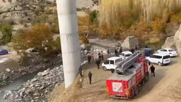 Diyarbakır'da Viyadük İskele Çöktü