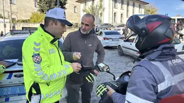 Edirne'de Motosiklet Denetimi