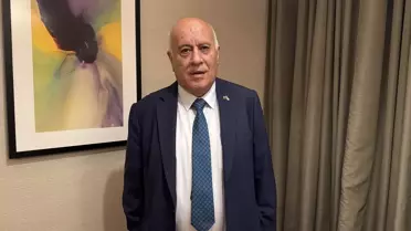 Filistin Futbol Federasyonu ve Olimpik Komitesi Başkanı Cibril Er-Racub, AA'ya konuştu Açıklaması