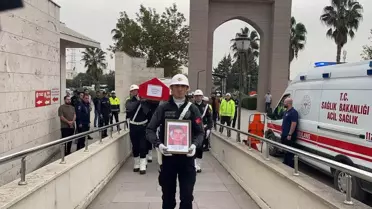 Görevi başında kalp krizi geçiren polis memuru şehit oldu (2)