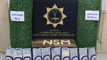 Antakya'da 306 Bin Uyuşturucu Hap Ele Geçirildi