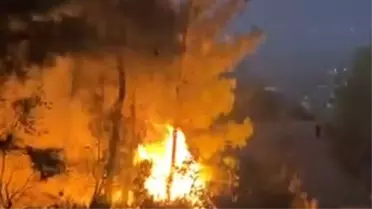 Hatay'da Yıldırım Yangınları Kontrol Altına Alındı