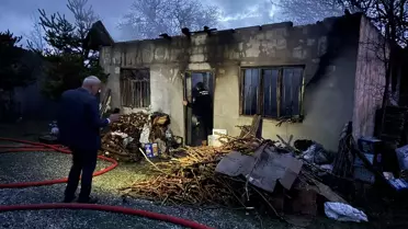 Devrekani'de Yangın: 1 Yaralı