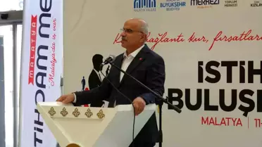 Malatya'da İstihdam Fuarı Açıldı