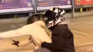 İnegöl'de Motosiklet Kazası