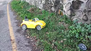 Akyazı'da Çocuk Akülü Arabasıyla Kazada Ağır Yaralandı