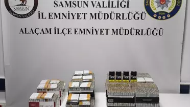 Samsun'da Kaçakçılık Operasyonu: 1 Gözaltı