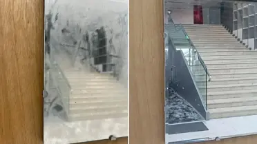 Sanat eserini 'kirli ayna' zannetti, 40 yıllık tozu tuvalet kağıdıyla sildi