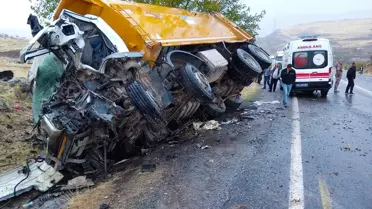 Siverek'te Kamyon Kazası: 1 Ölü, 1 Yaralı