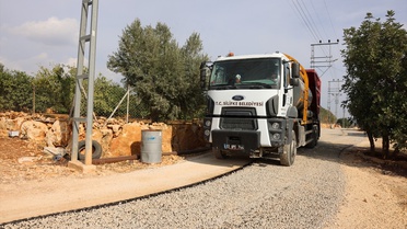 Silifke'de Asfaltlama Çalışmaları Devam Ediyor