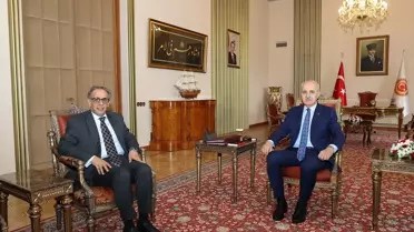 Kurtulmuş, Kuveyt Büyükelçisi'ni kabul etti