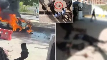 Ülkenin başkentinde patlama! Mahkeme binasını kan gölüne çevirdiler