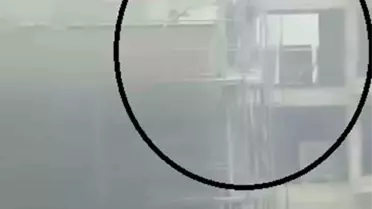 Hatay'da İnşaat Yangını Korku Dolu Anlar