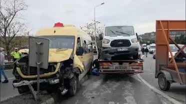 Zincirleme Kaza: 12 Yaralı