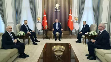 Cumhurbaşkanı Erdoğan, Mısır Dışişleri Bakanı Abdulati'yi kabul etti