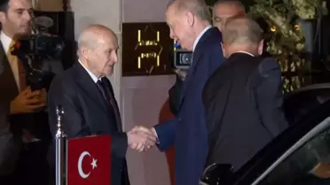 Erdoğan ile Bahçeli görüşme gerçekleştirdi
