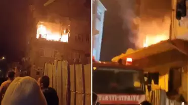 Kağıthane'de bir binada patlama! Çok sayıda ekip sevk edildi