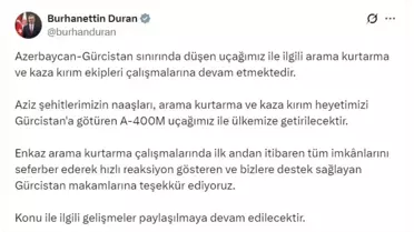 Şehitlerimiz Türkiye'ye getiriliyor