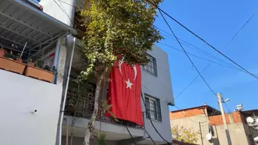 Şehit astsubayın İzmir'deki babaevinde yas