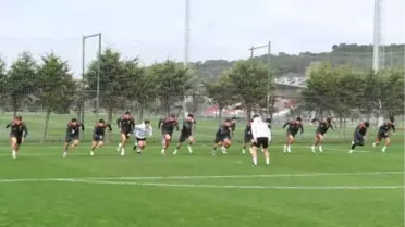 Ümit Milli Takım, Ukrayna Maçı hazırlıklarını Riva'da sürdürüyor