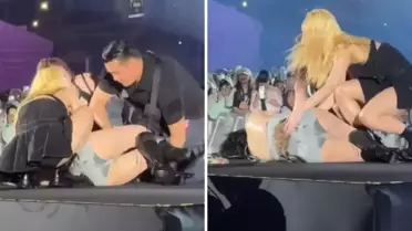 Ünlü pop yıldızı konser sırasında yere yığıldı! Sebebi herkesi şaşırttı