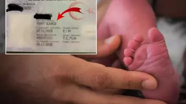 Yeni doğan çocuğuna koyduğu isim bomba